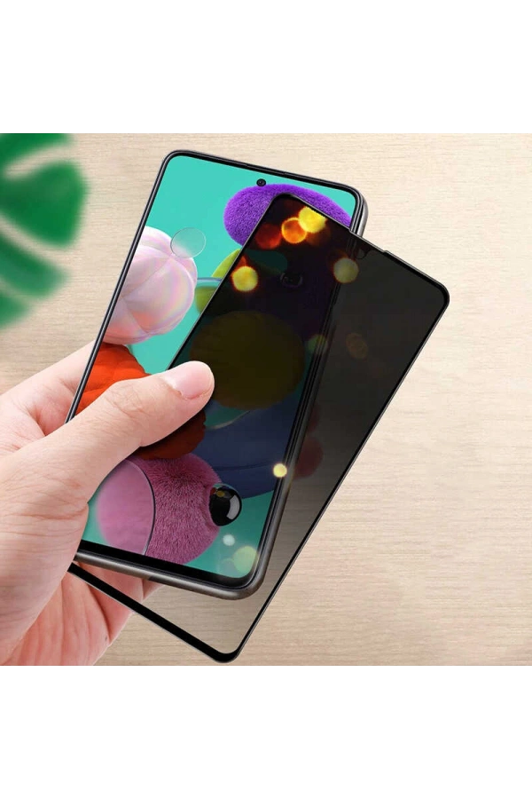Xiaomi Poco M5S Zore New 5D Privacy Temperli Ekran Koruyucu