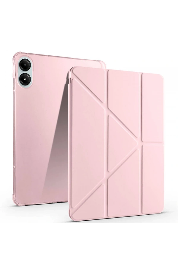 Xiaomi Poco Pad Kılıf Zore Tri Folding Kalem Bölmeli Standlı Kılıf