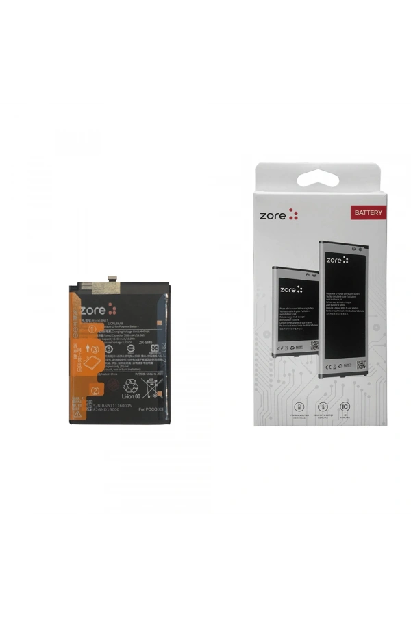 Xiaomi Poco X3 BN57 Zore A Kalite Uyumlu Batarya