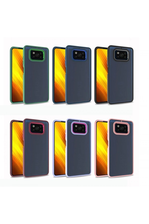 Xiaomi Poco X3 Kılıf Zore Flora Kapak