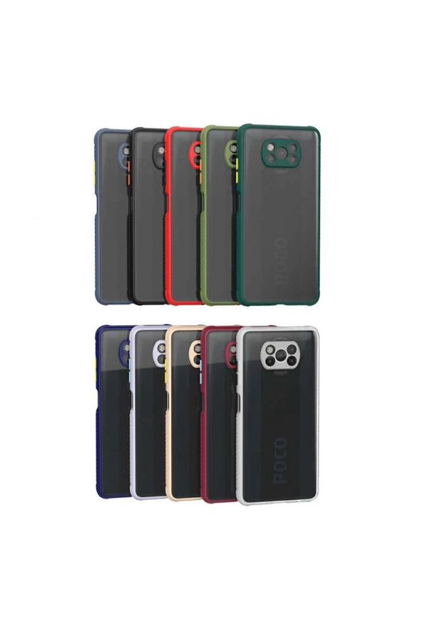 Xiaomi Poco X3 Kılıf ​​Zore Kaff Kapak