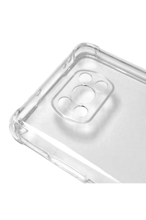 Xiaomi Poco X3 Kılıf Zore Kamera Korumalı Nitro Anti Shock Silikon