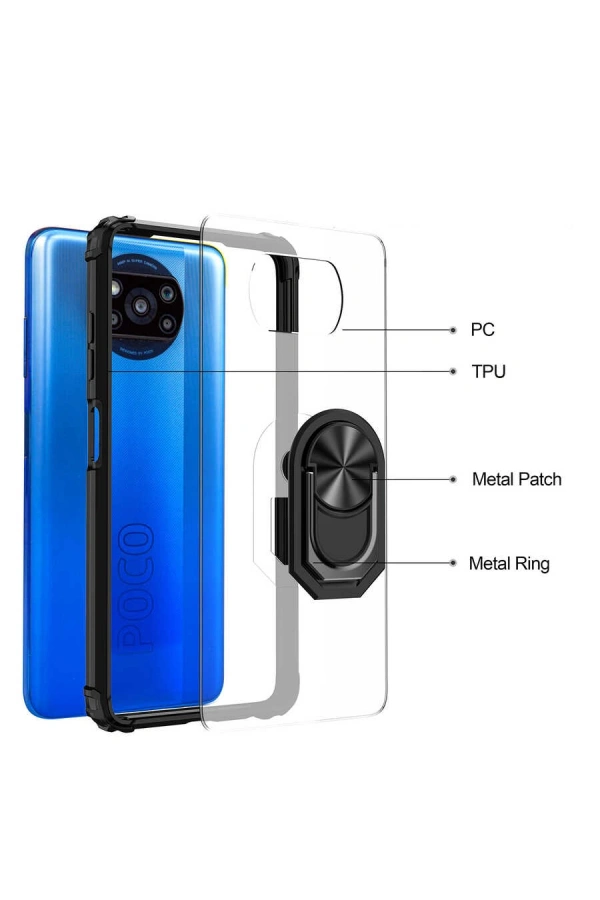 Xiaomi Poco X3 Kılıf Zore Mola Kapak