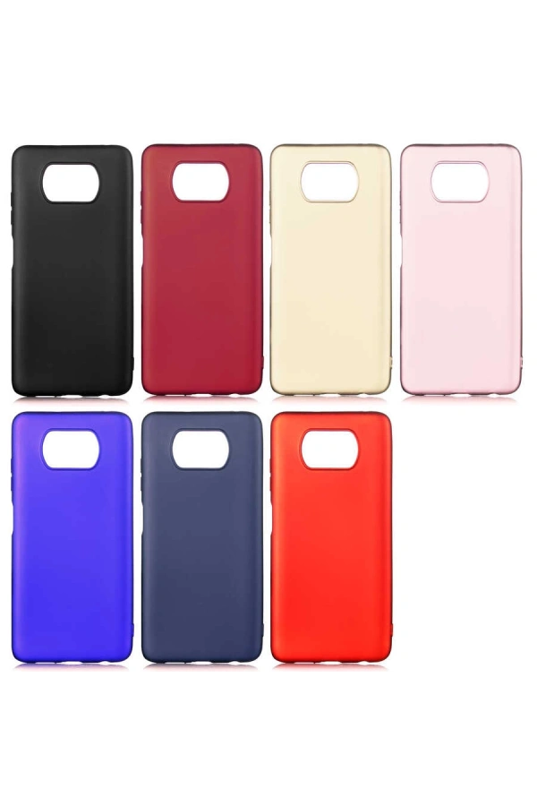 Xiaomi Poco X3 Kılıf Zore Premier Silikon Kapak