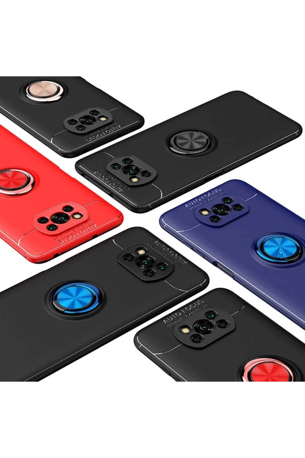 Xiaomi Poco X3 Kılıf Zore Ravel Silikon Kapak