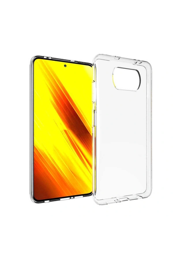 Xiaomi Poco X3 Kılıf Zore Süper Silikon Kapak
