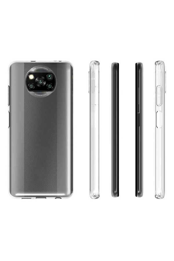 Xiaomi Poco X3 Kılıf Zore Süper Silikon Kapak
