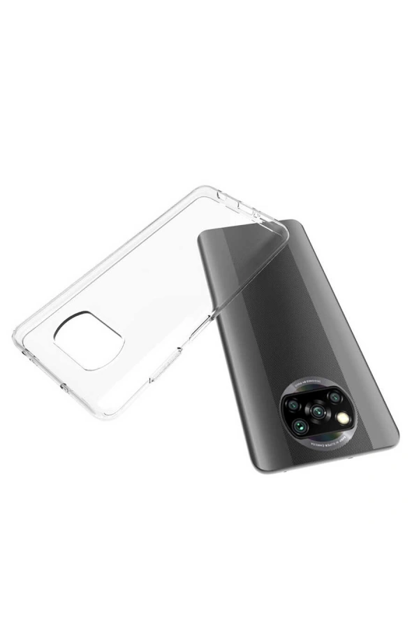 Xiaomi Poco X3 Kılıf Zore Süper Silikon Kapak