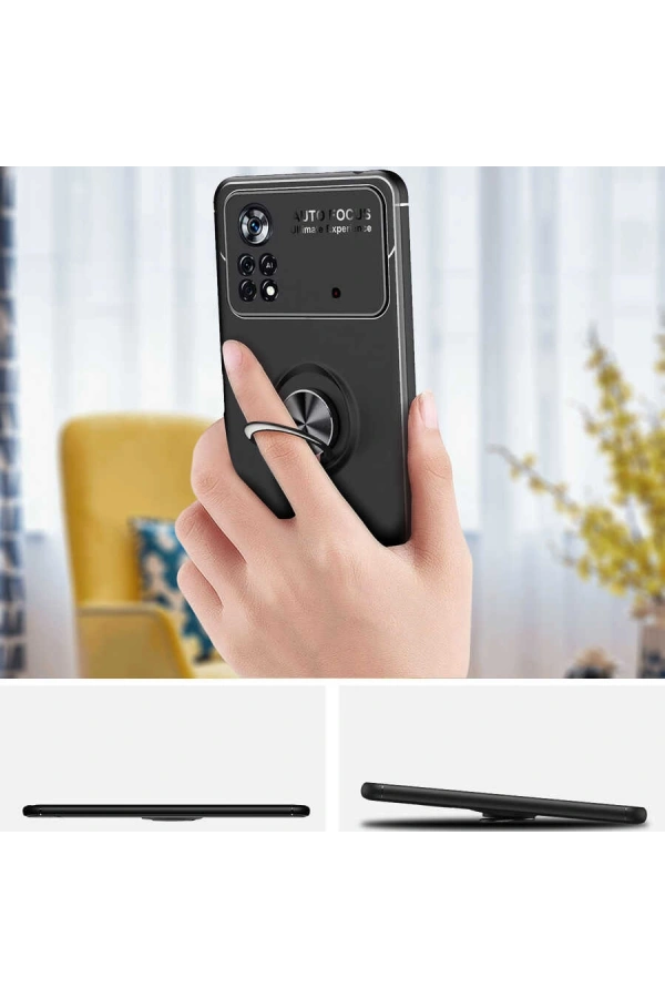 Xiaomi Poco X4 Pro 5G Kılıf Zore Ravel Silikon Kapak