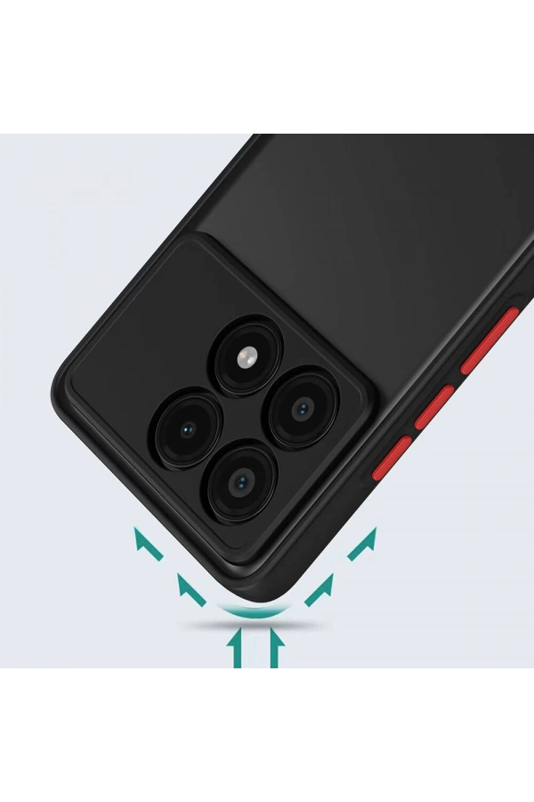 Xiaomi Poco X6 Pro Kılıf Zore Hux Kapak