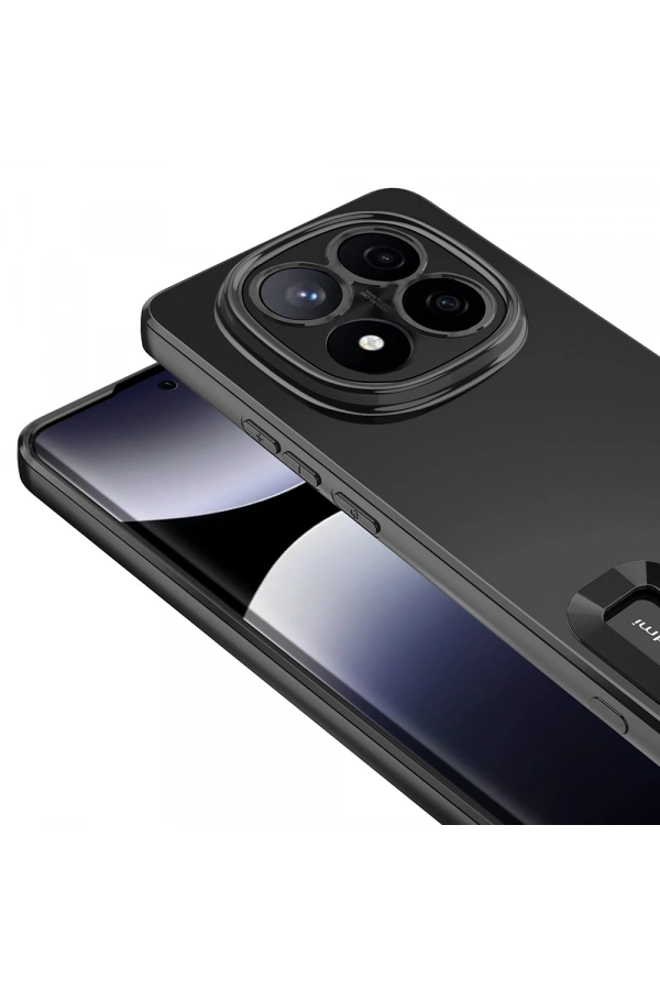 Xiaomi Poco X7 Kılıf Kamera Korumalı Logo Gösteren Zore Omega Kapak