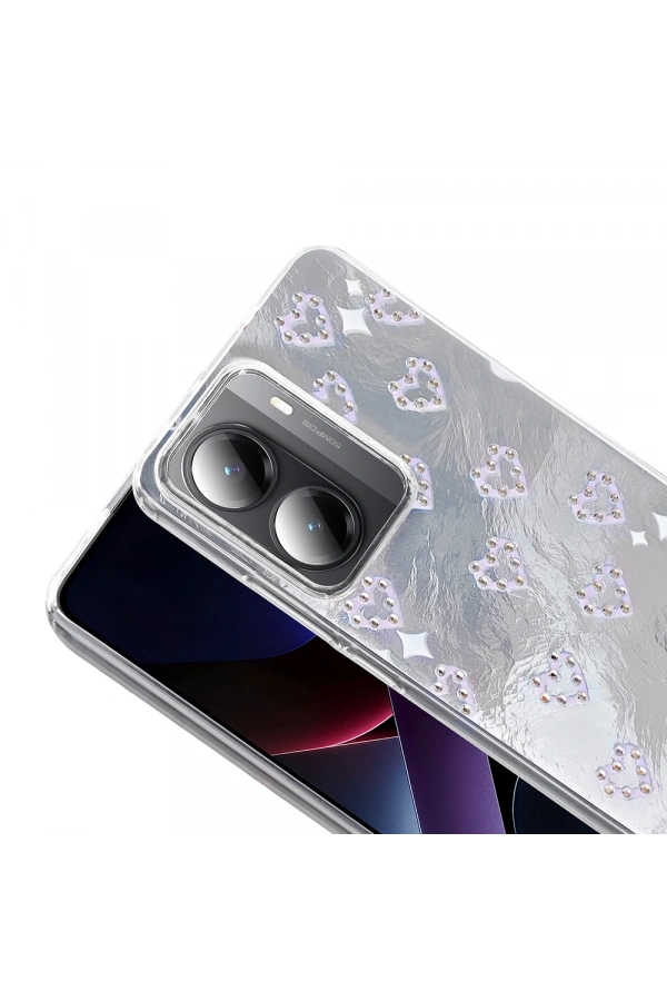 Xiaomi Poco X7 Pro Kılıf Kamera Korumalı Figürlü Zore Ponti Silikon Kapak