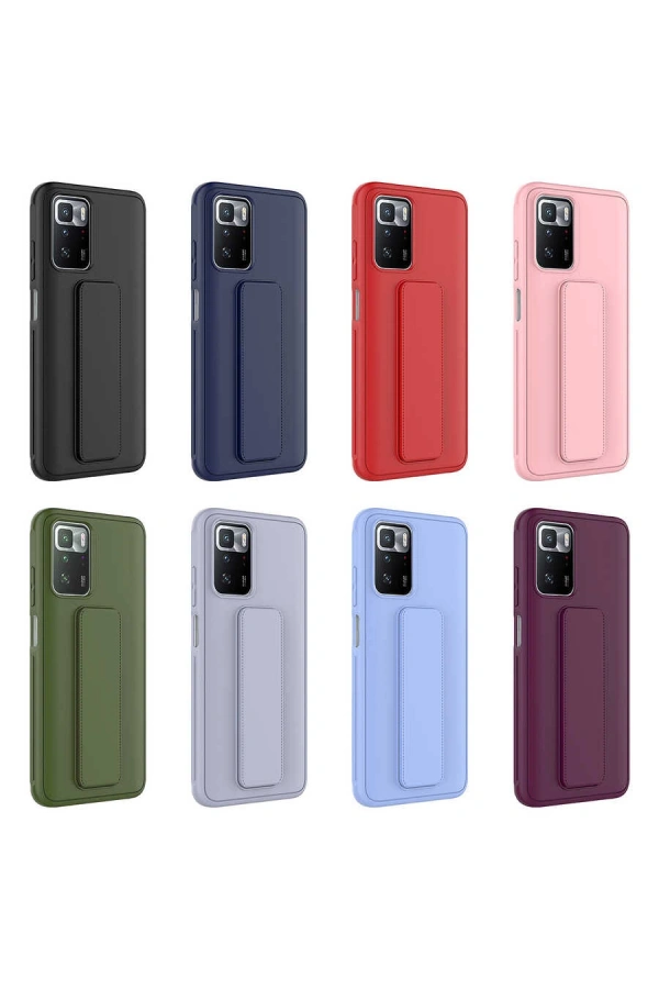 Xiaomi Redmi 10 Kılıf Zore Qstand Kapak