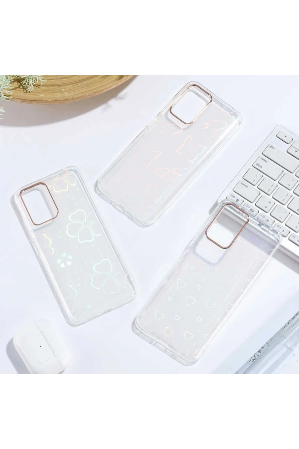 Xiaomi Redmi 10 Kılıf Zore Sidney Desenli Sert Kapak