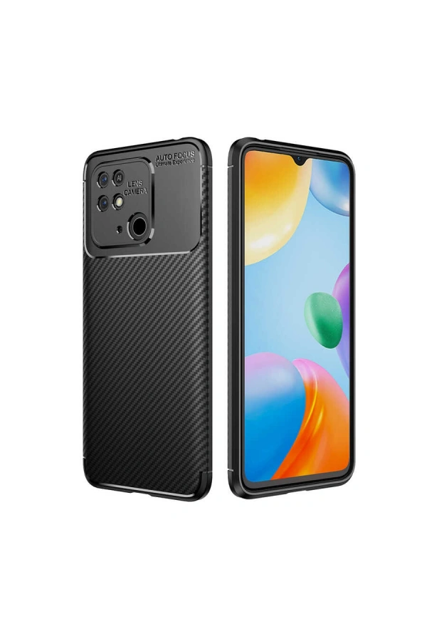 Xiaomi Redmi 10C Kılıf Zore Negro Silikon Kapak