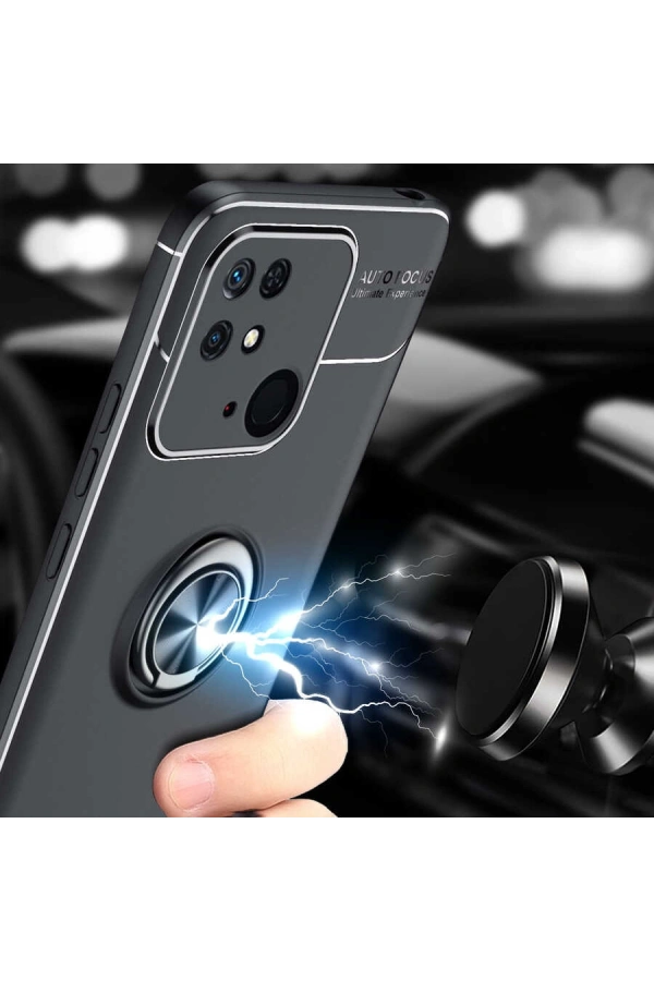 Xiaomi Redmi 10C Kılıf Zore Ravel Silikon Kapak