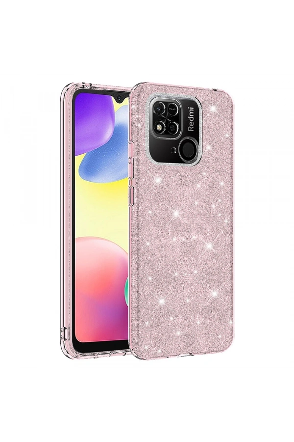 Xiaomi Redmi 10C Kılıf Zore Shining Silikon