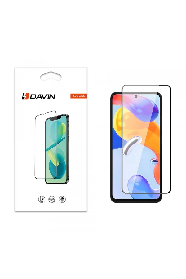 Xiaomi Redmi 11 Pro 5G Davin 5D Cam Ekran Koruyucu