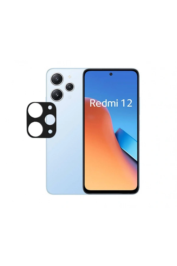 Xiaomi Redmi 12 Zore 3D Kamera Camı
