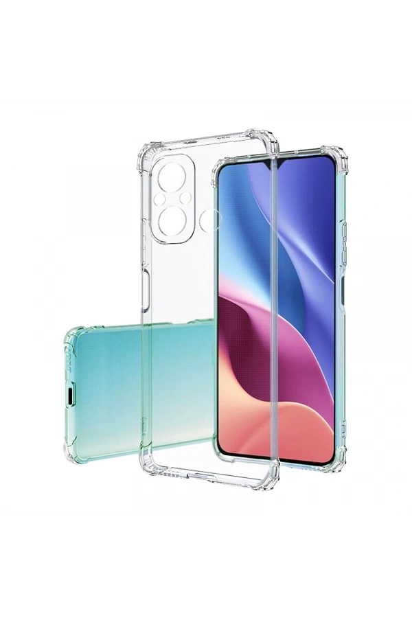 Xiaomi Redmi 12C Kılıf Zore 2mm Anti Shock Silikon