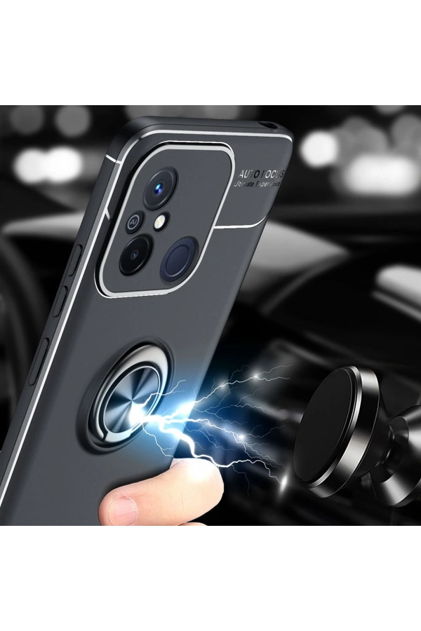 Xiaomi Redmi 12C Kılıf Zore Ravel Silikon Kapak