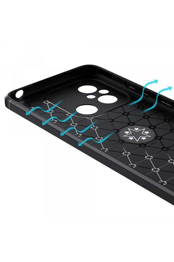 Xiaomi Redmi 12C Kılıf Zore Ravel Silikon Kapak