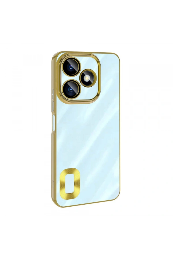 Xiaomi Redmi 13 4G Kılıf Kamera Korumalı Logo Gösteren Zore Omega Kapak