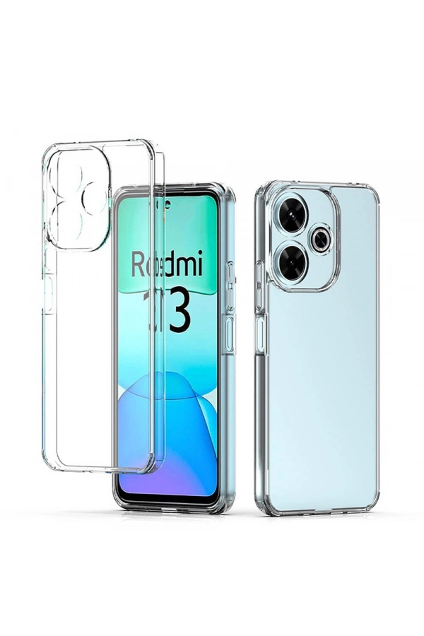 Xiaomi Redmi 13 4G Kılıf Zore Süper Silikon Kapak