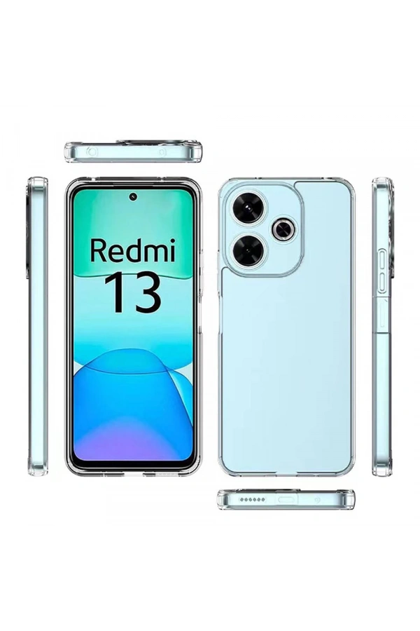 Xiaomi Redmi 13 4G Kılıf Zore Süper Silikon Kapak