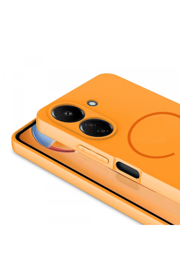 Xiaomi Redmi 13C Kılıf M-safe Şarj Özellikli Zore Meta Kapak