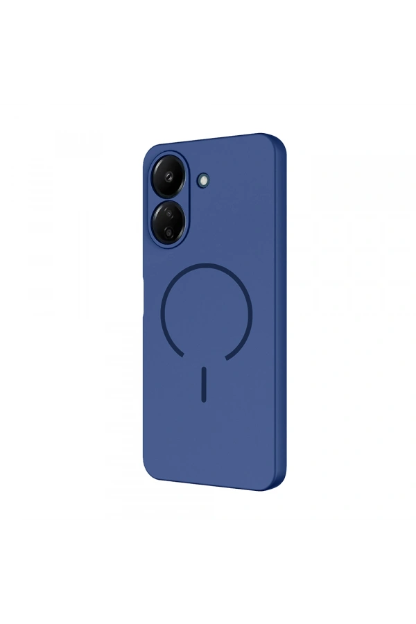 Xiaomi Redmi 13C Kılıf M-safe Şarj Özellikli Zore Meta Kapak