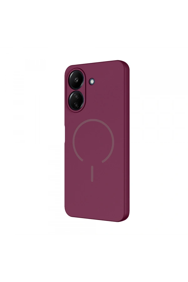 Xiaomi Redmi 13C Kılıf M-safe Şarj Özellikli Zore Meta Kapak