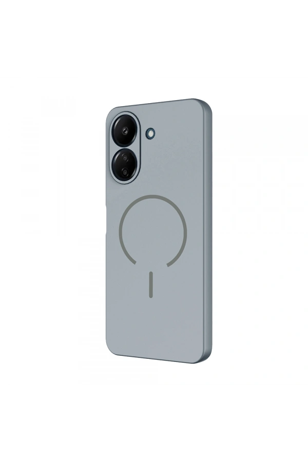 Xiaomi Redmi 13C Kılıf M-safe Şarj Özellikli Zore Meta Kapak