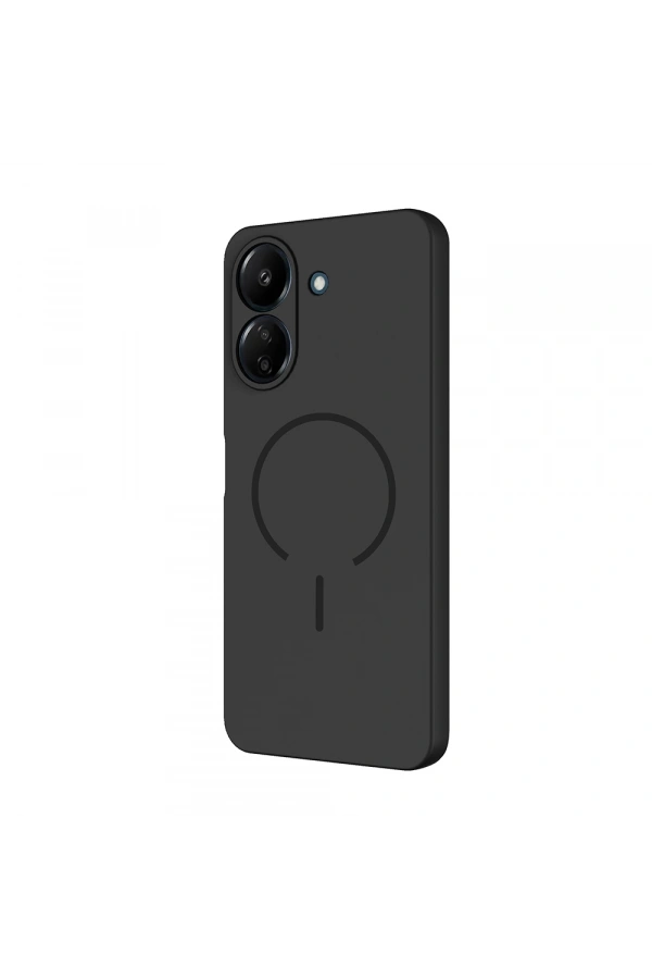 Xiaomi Redmi 13C Kılıf M-safe Şarj Özellikli Zore Meta Kapak