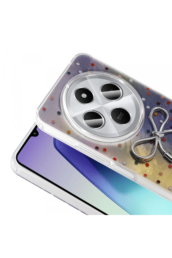 Xiaomi Redmi 14C 4G Kılıf Kamera Korumalı Figürlü Zore Ponti Silikon Kapak