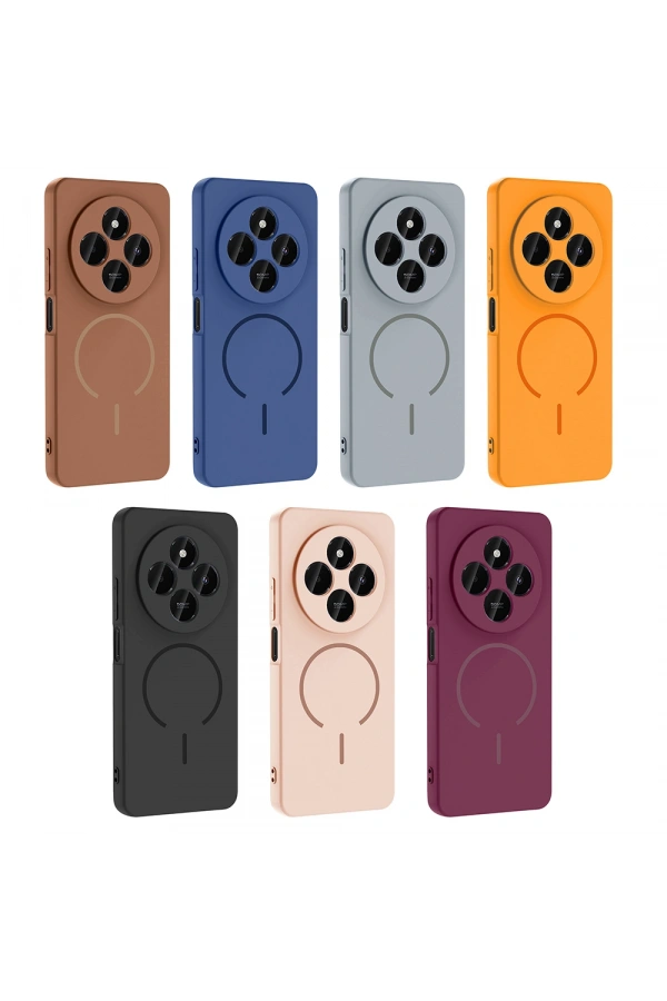 Xiaomi Redmi 14C Kılıf M-safe Şarj Özellikli Zore Meta Kapak