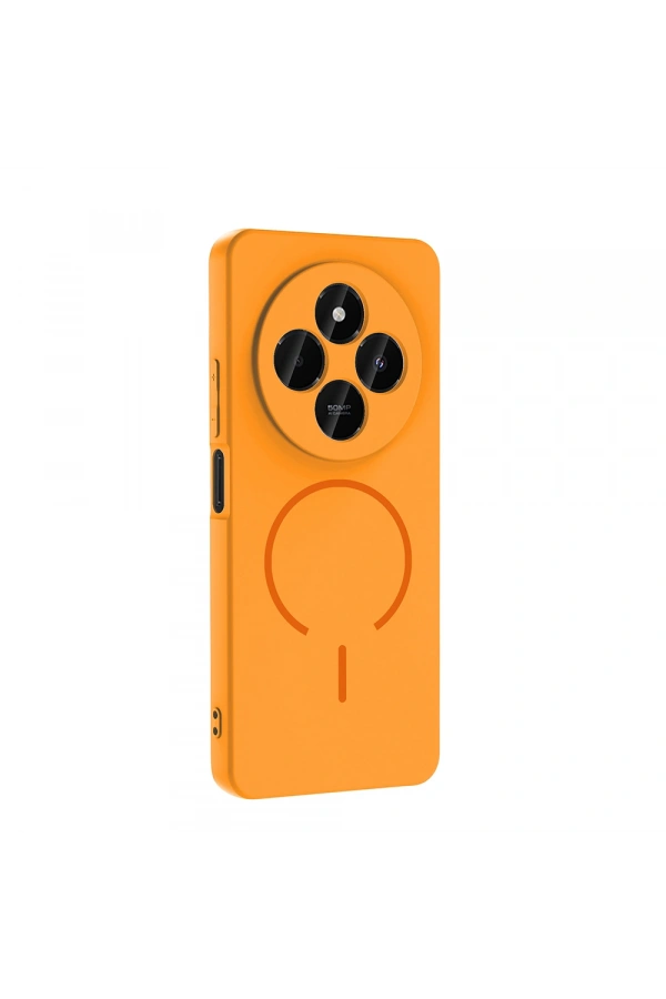 Xiaomi Redmi 14C Kılıf M-safe Şarj Özellikli Zore Meta Kapak