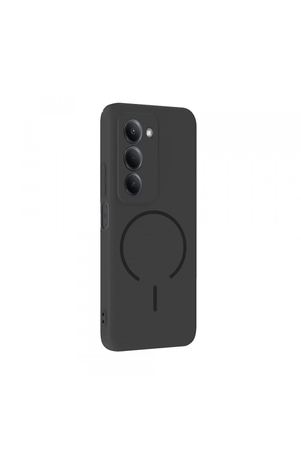 Xiaomi Redmi 15 Kılıf M-safe Şarj Özellikli Zore Meta Kapak