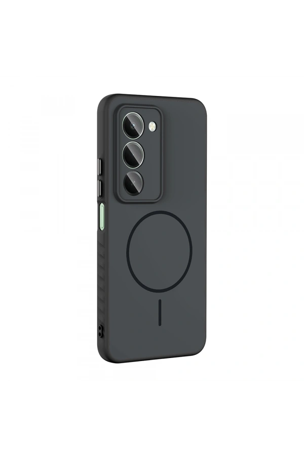 Xiaomi Redmi 15 Kılıf M-safe Şarj Özellikli Zore Tea Kapak