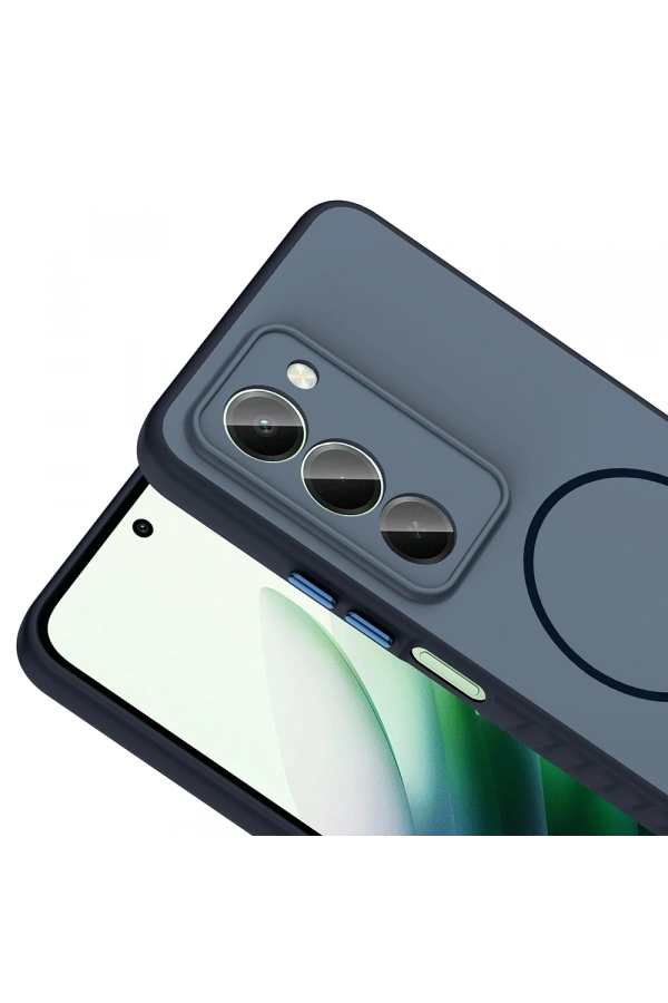 Xiaomi Redmi 15 Kılıf M-safe Şarj Özellikli Zore Tea Kapak