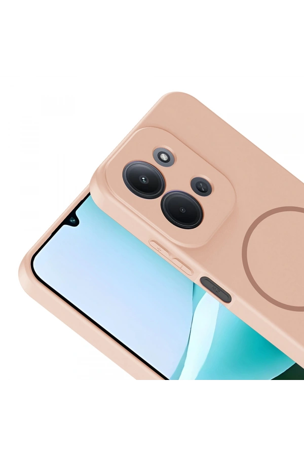 Xiaomi Redmi 15C Kılıf M-safe Şarj Özellikli Zore Meta Kapak