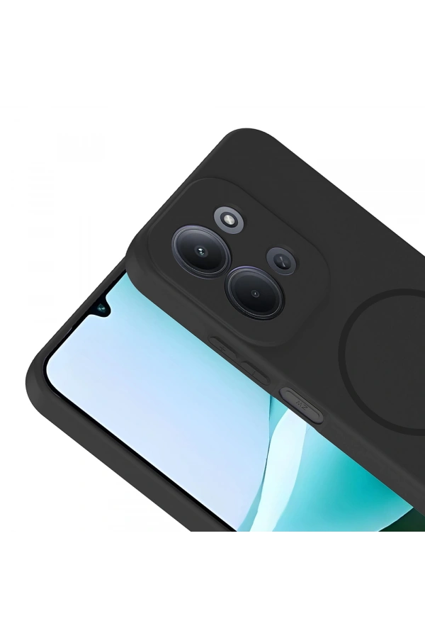 Xiaomi Redmi 15C Kılıf M-safe Şarj Özellikli Zore Meta Kapak