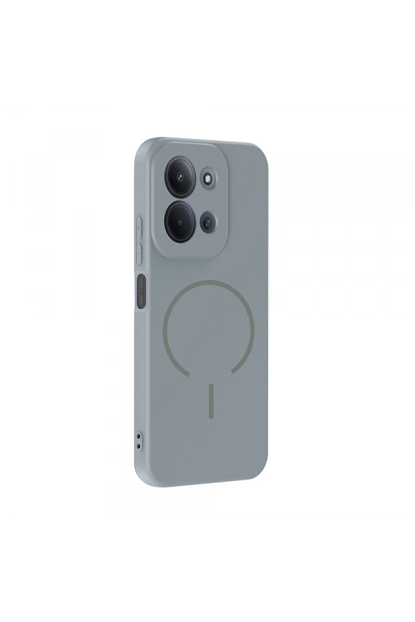 Xiaomi Redmi 15C Kılıf M-safe Şarj Özellikli Zore Meta Kapak