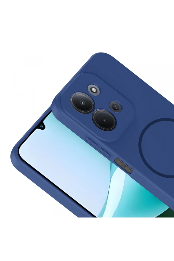 Xiaomi Redmi 15C Kılıf M-safe Şarj Özellikli Zore Meta Kapak