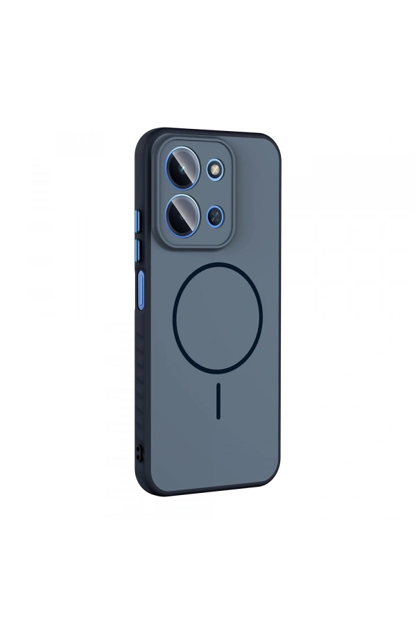 Xiaomi Redmi 15C Kılıf M-safe Şarj Özellikli Zore Tea Kapak