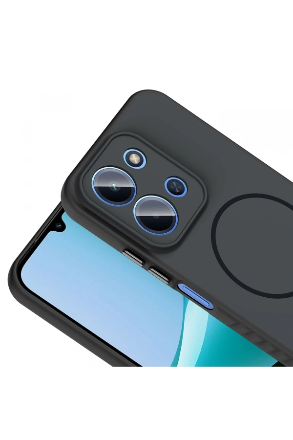 Xiaomi Redmi 15C Kılıf M-safe Şarj Özellikli Zore Tea Kapak