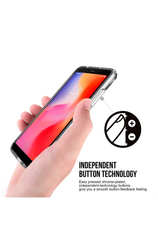 Xiaomi Redmi 6 Kılıf Zore Gard Silikon