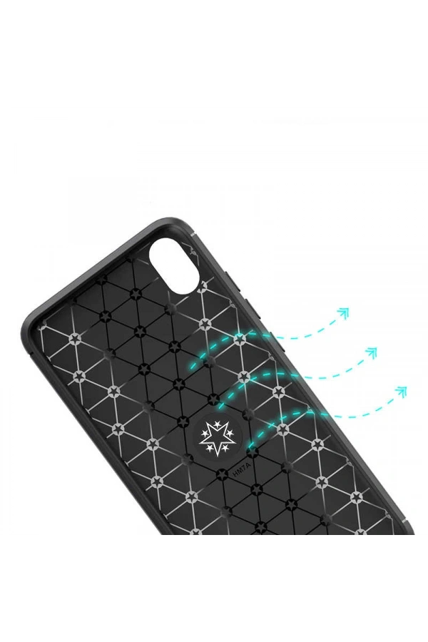 Xiaomi Redmi 7A Kılıf Zore Ravel Silikon Kapak