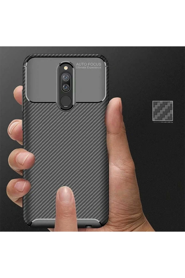 Xiaomi Redmi 8 Kılıf Zore Negro Silikon Kapak