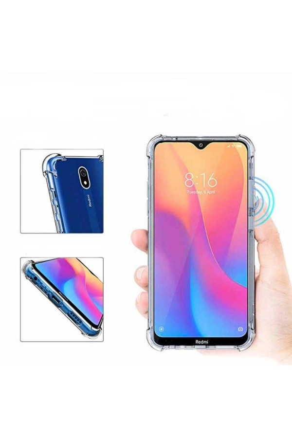 Xiaomi Redmi 8A Kılıf Zore Nitro Anti Shock Silikon